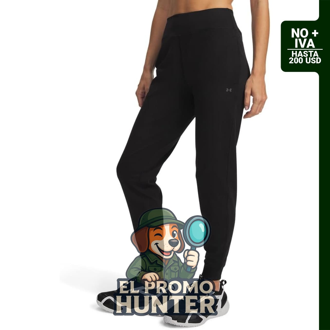 Pantalones joggers Under Armour para mujer, diseñados para comodidad y rendimiento.