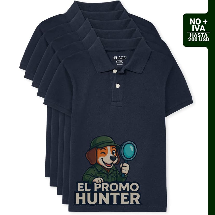 Camisa polo de manga corta para bebés y niños pequeños de The Children's Place.