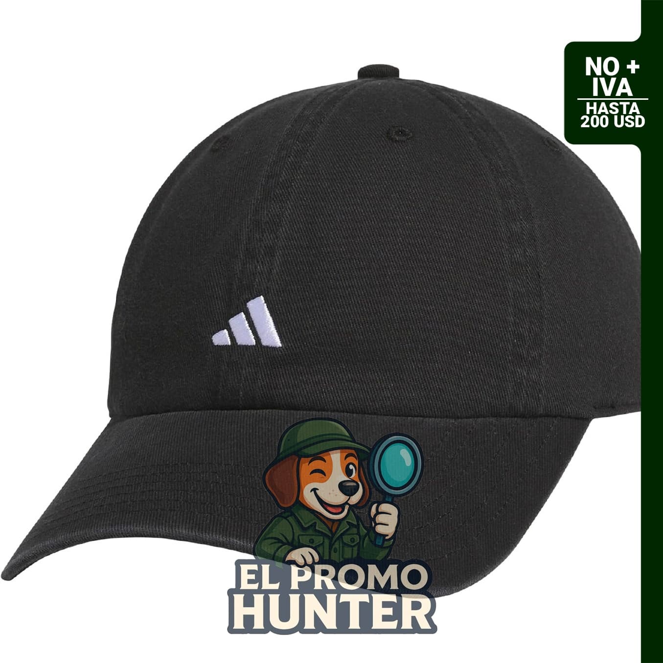 Sombrero unisex Adidas con correa de ajuste.