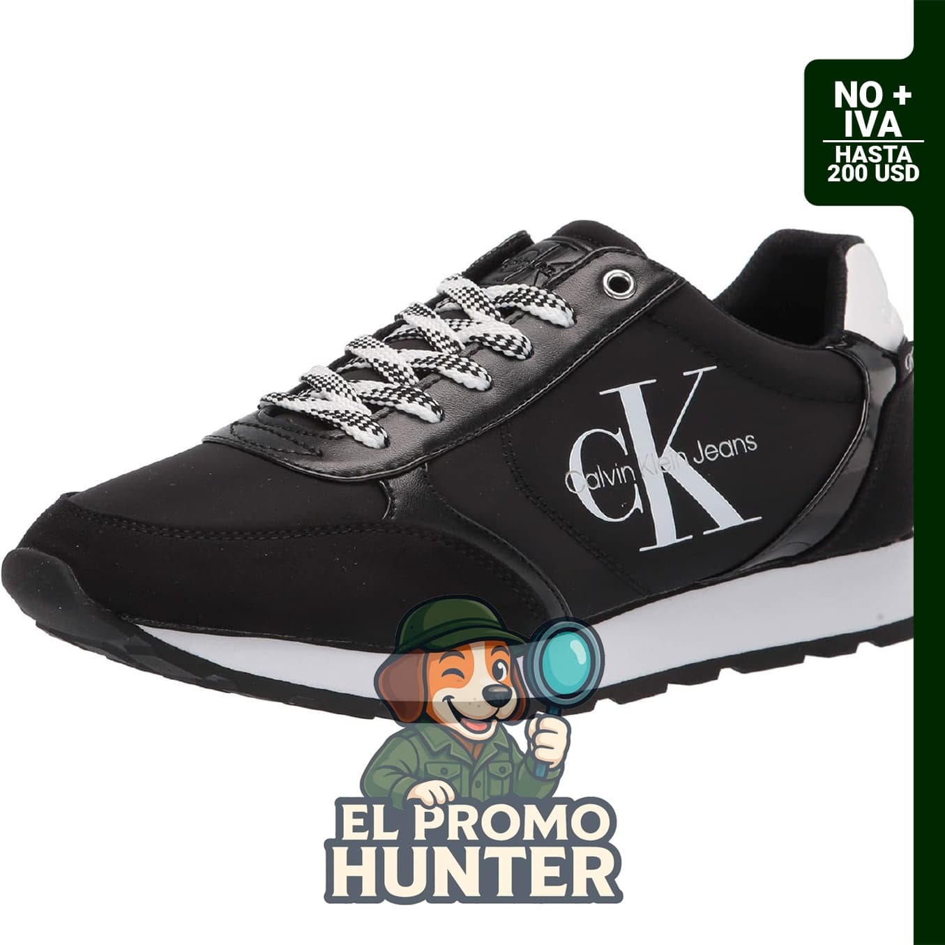 Zapatillas Calvin Klein Cayle para mujer, diseño moderno y versátil.