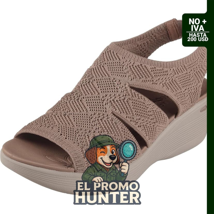 Zapatillas Skechers Pier-lite para mujer, modelo Memory Maker, con cuña y espuma de lujo, lavables a máquina.