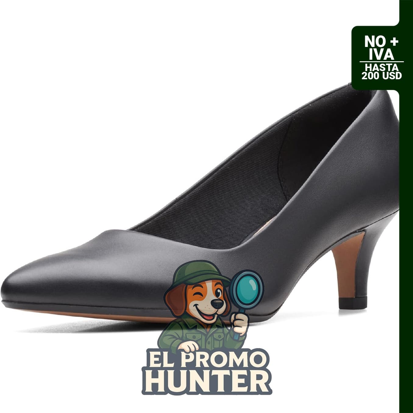 Zapatos de tacón Clarks Linvale Jerica para mujer.
