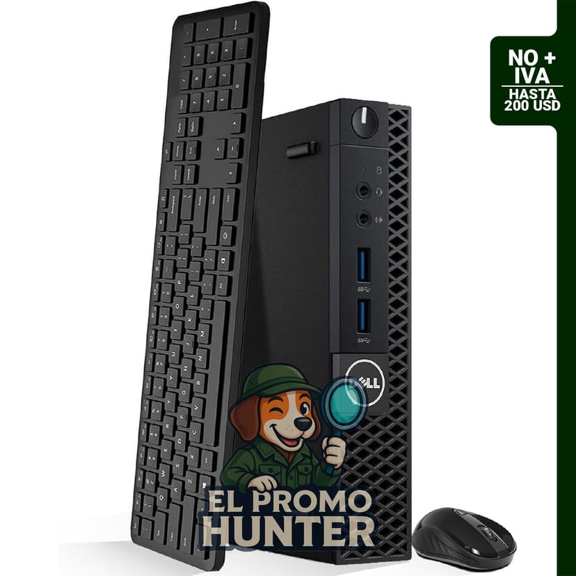 Dell OptiPlex 3050 Tiny Micro Tower PC, procesador Intel Core i5-6500T, RAM de 16 GB, SSD de 512 GB, HDMI, Wi-Fi.