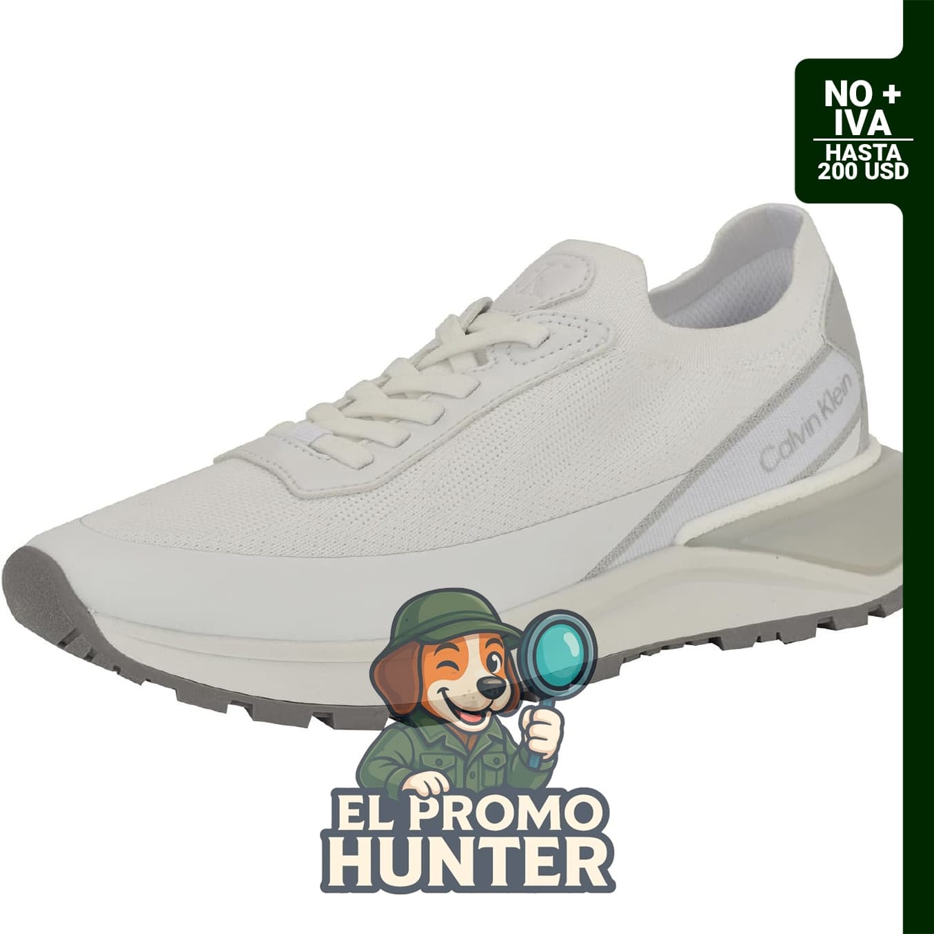 Tenis Geneo de Calvin Klein para mujer, diseñado para uso casual.