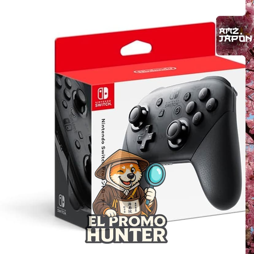 Controlador Pro para Nintendo Switch, compatible con la consola Nintendo Switch.