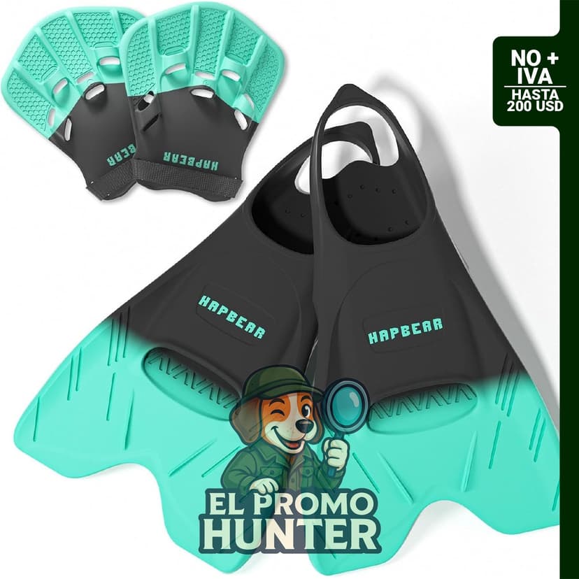 Aletas de natación ajustables para entrenamiento, diseñadas para niños, jóvenes y adultos.