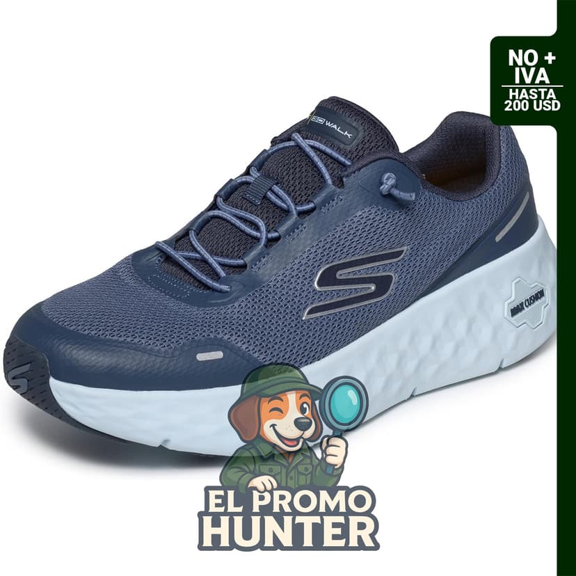 Zapatillas Skechers Go Walk Max para hombre, con amortiguación y suela ULTRA GO.