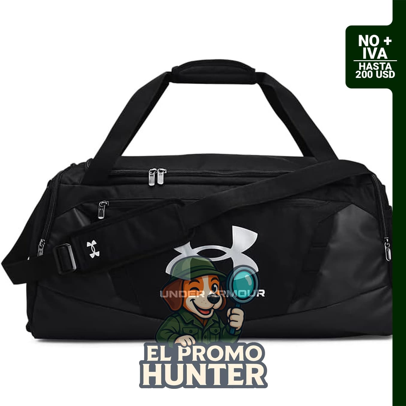 Bolsa de deporte Under Armour Undeniable 5.0, diseñada para uso en gimnasio y viajes.