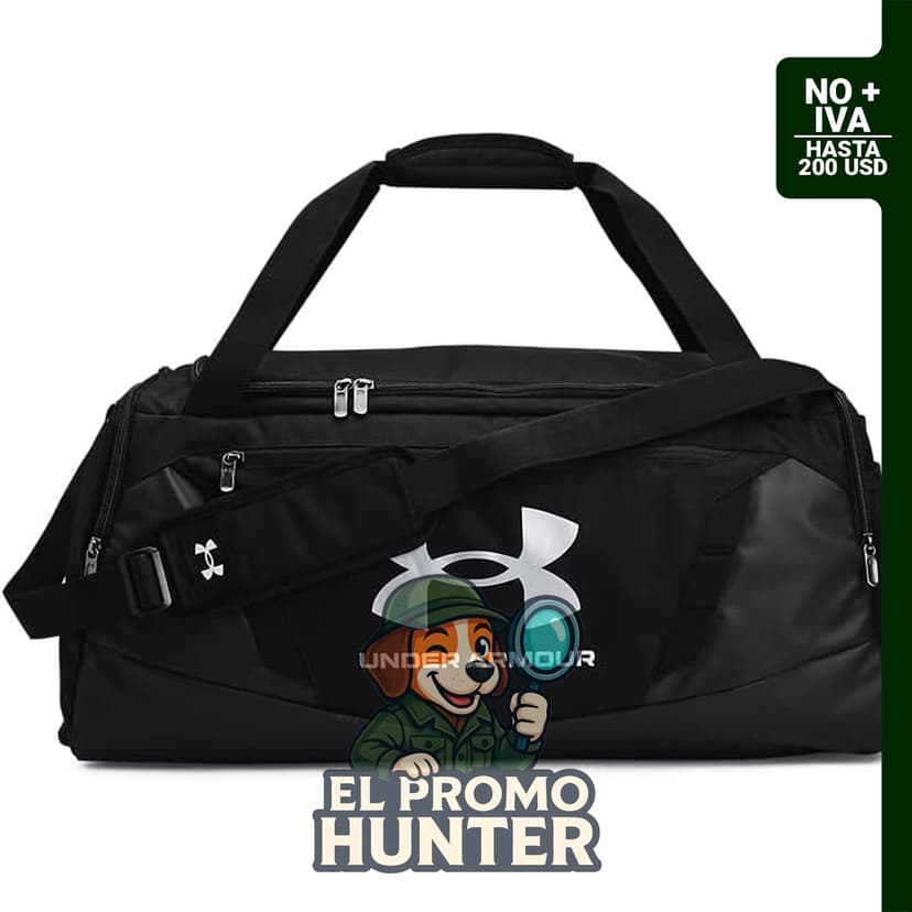 Bolsa de deporte Under Armour Undeniable 5.0, diseñada para uso en gimnasio y viajes.