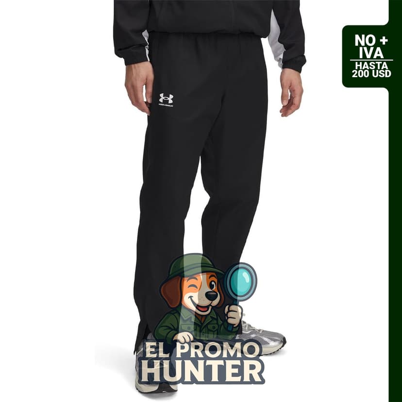 Pantalones cortavientos tejidos Rival para hombre de Under Armour.