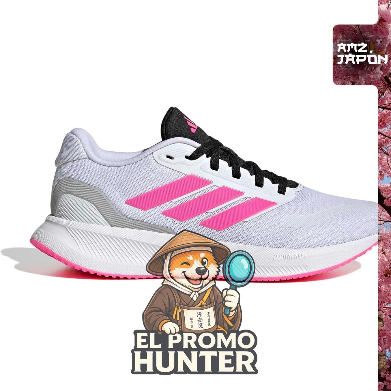 Zapatillas de running adidas Coreuner 5 para mujer.