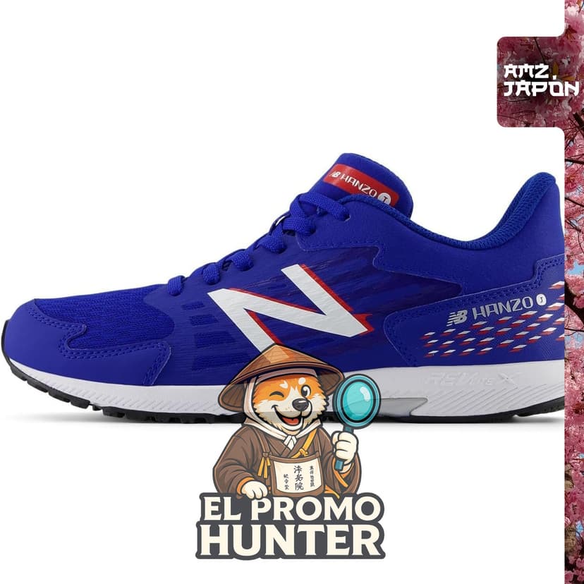 Zapatillas de running ligeras para niños New Balance Hanzo YPHANZ, modelo antiguo.