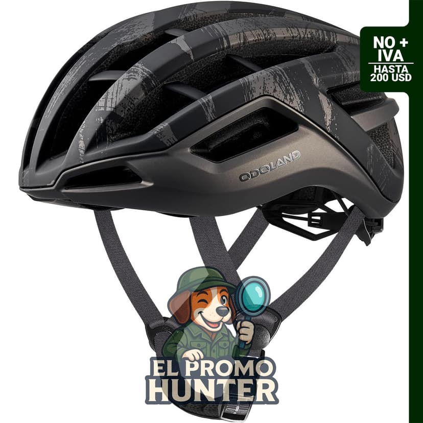 Casco de bicicleta para adultos con marco resistente a impactos y sistema de ajuste por dial.