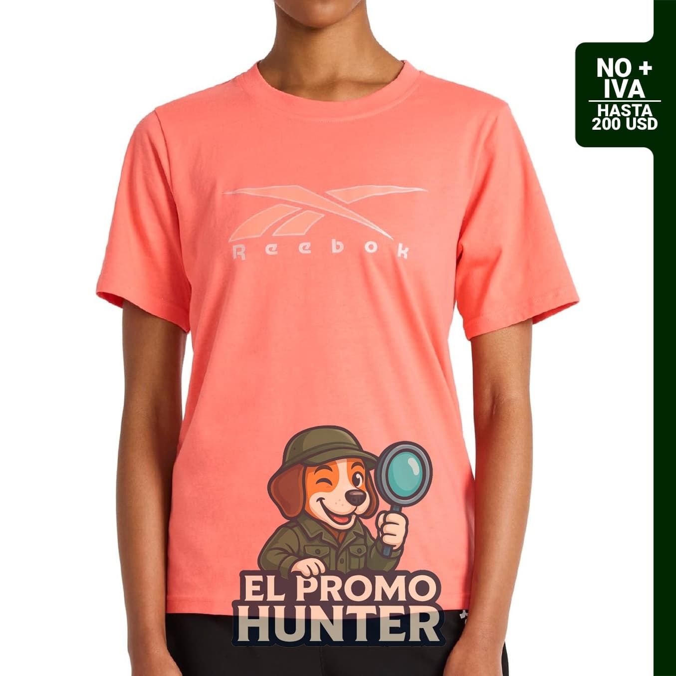 Camiseta ligera de cuello redondo para mujer, 100% algodón, ajuste relajado.