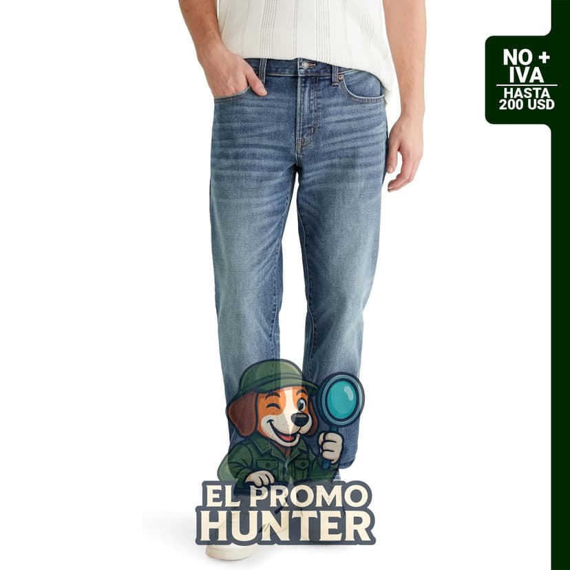 Pantalones Premium Air Straight para hombre de Aeropostale, diseño recto.