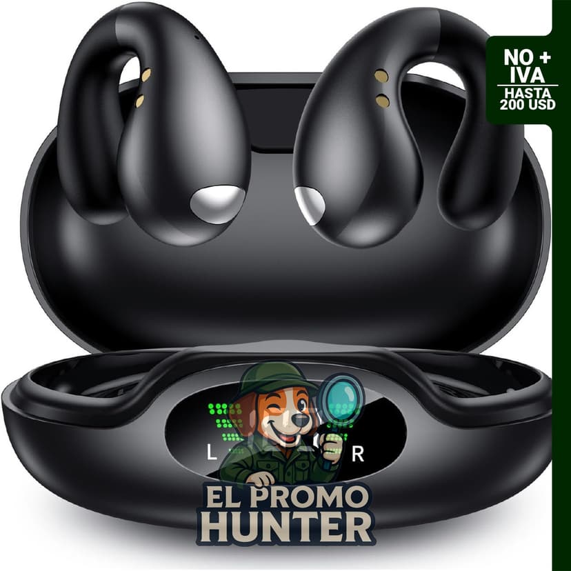 Auriculares Boytond Ultra Open Ear, diseño inalámbrico con clip para uso prolongado.