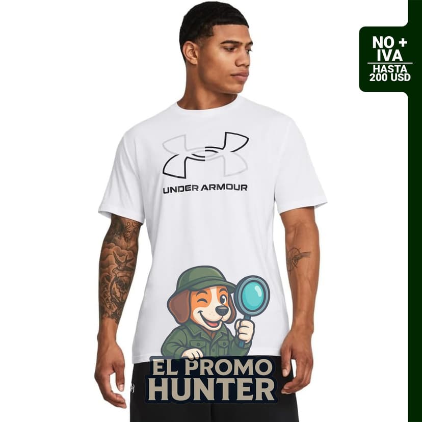 Camiseta de manga corta Under Armour para hombre.