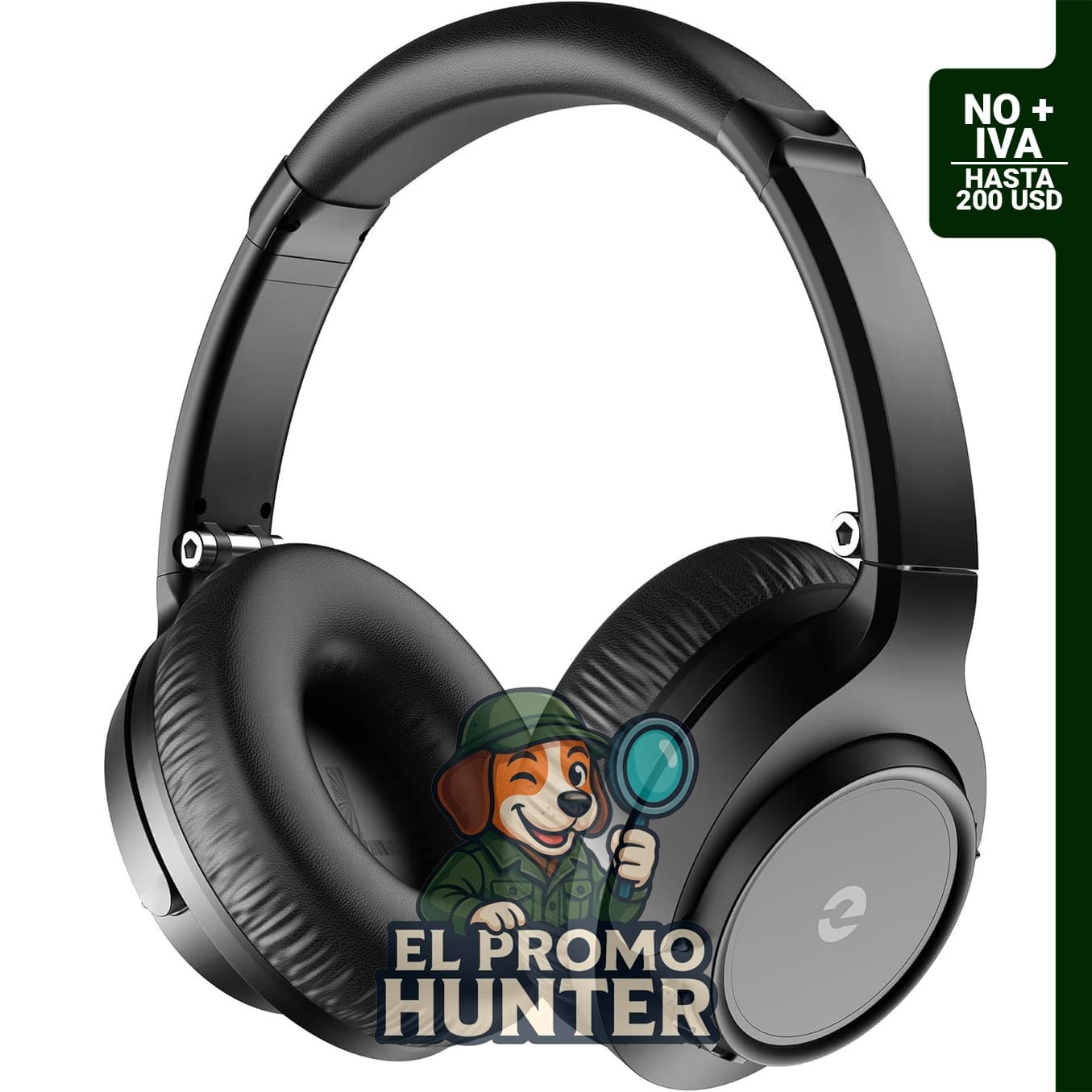 Auriculares inalámbricos Bluetooth con micrófono, 70 horas de reproducción y conectividad Bluetooth 5.1.