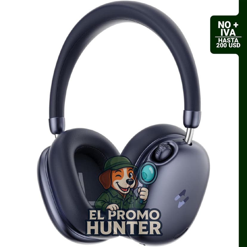 Auriculares inalámbricos sobre la oreja Havit Space S1 con cancelación activa de ruido y Bluetooth 6.0.