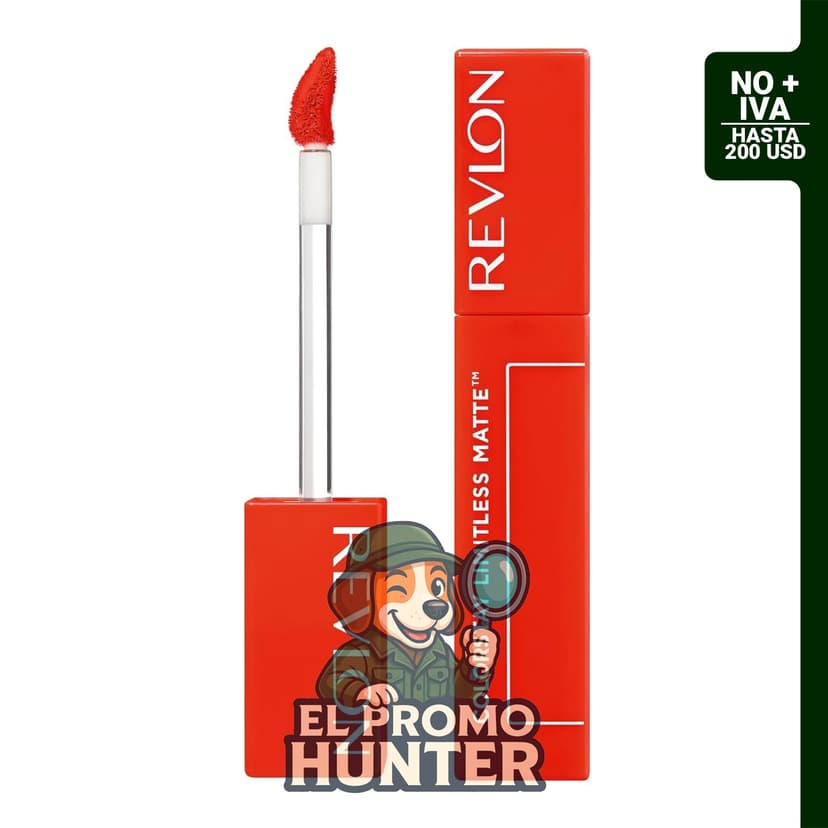 Lápiz labial líquido mate Revlon ColorStay Limitless 009 Hot Take, 5 ml, fórmula vegana, resistente al agua.