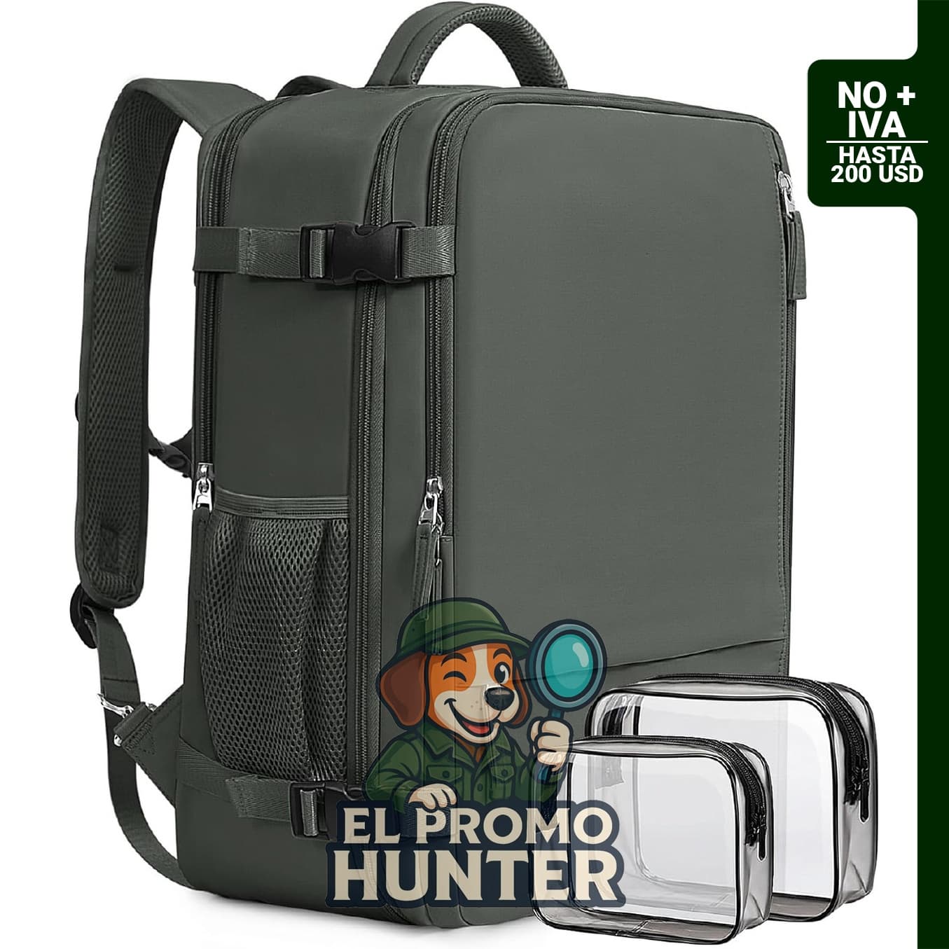 Mochila de viaje Beraliy para laptop de 16 pulgadas, resistente al agua, apta para aerolíneas.