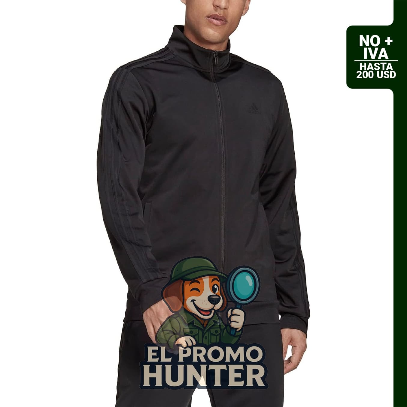 Chaqueta de entrenamiento adidas Essentials Warm-up 3 Rayas para hombre.
