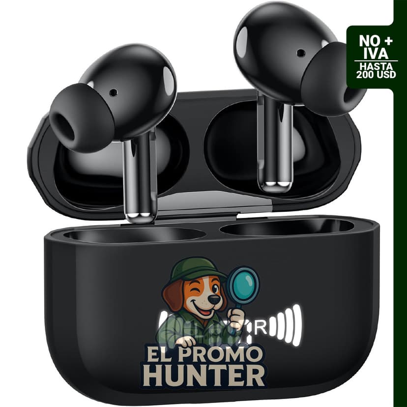 Auriculares Bluetooth 5.3 intrauditivos con cancelación de ruido y micrófono, duración de batería de 40+ horas.