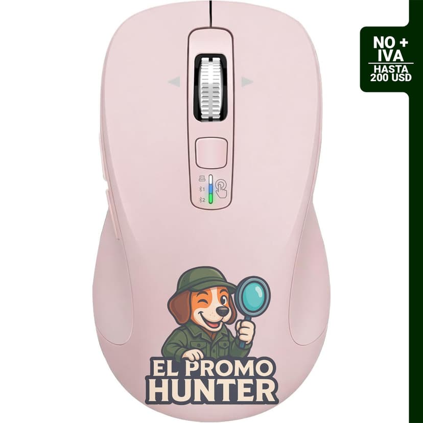 Mouse inalámbrico Bluetooth CITLLA, tamaño completo, desplazamiento de 4 vías, compatible con múltiples dispositivos.