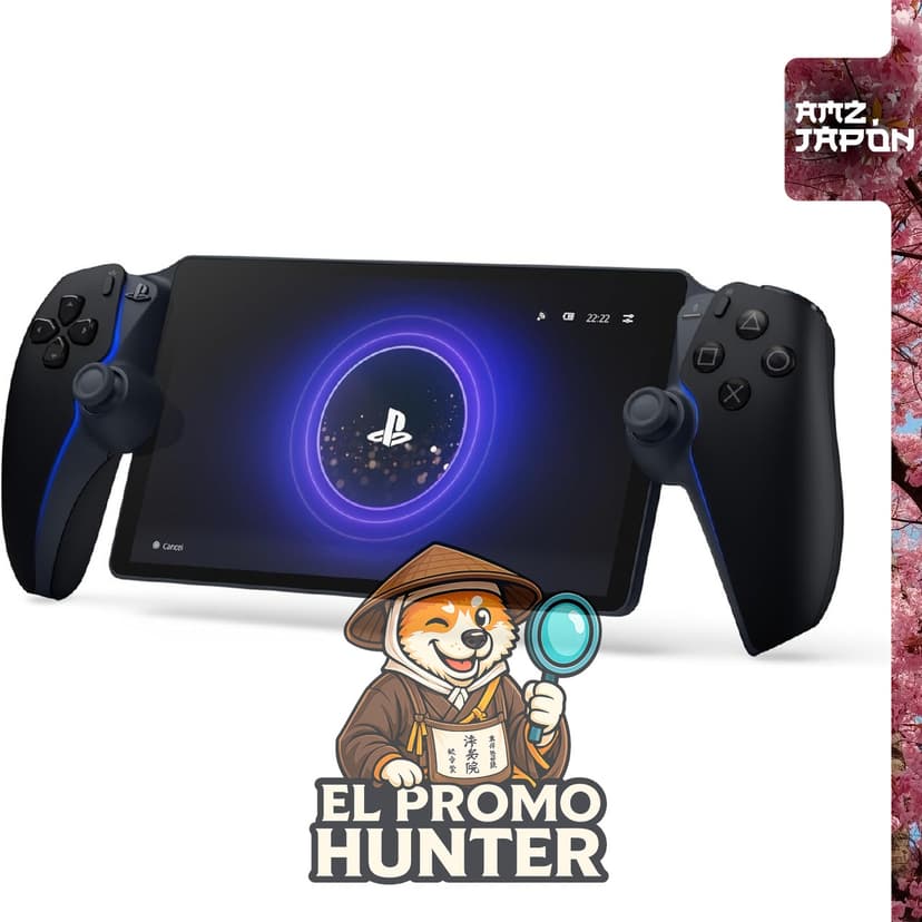 PlayStation Portal Remote Player Midnight Black (CFIJ-18001), accesorio para PlayStation 5.