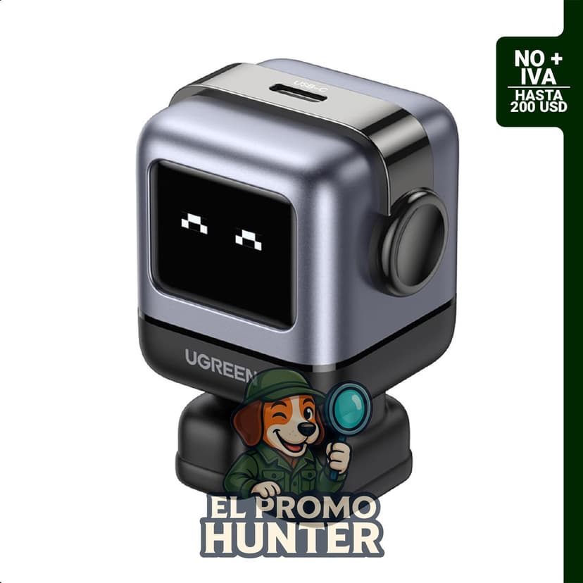 Cargador USB C UGREEN Uno de 30 W, compatible con iPhone 17, Galaxy S25 y Pixel 10.