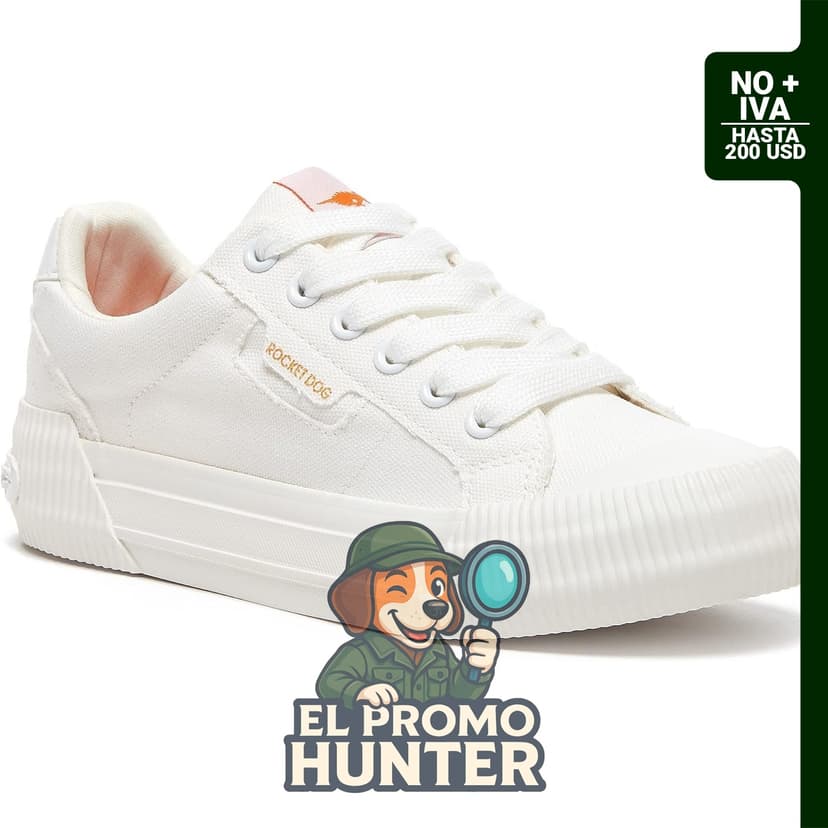 Tenis Rocket Dog Cheery para mujer, con material de espuma afelpada.