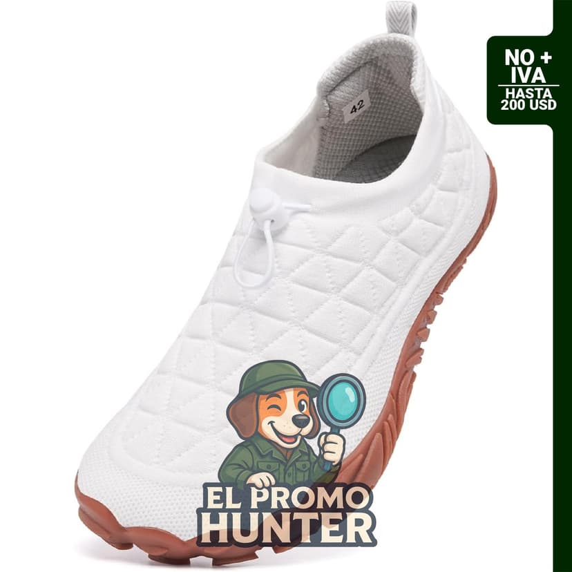 Zapatos descalzos minimalistas para agua, con diseño de cero caída y punta ancha, ligeros y casuales.