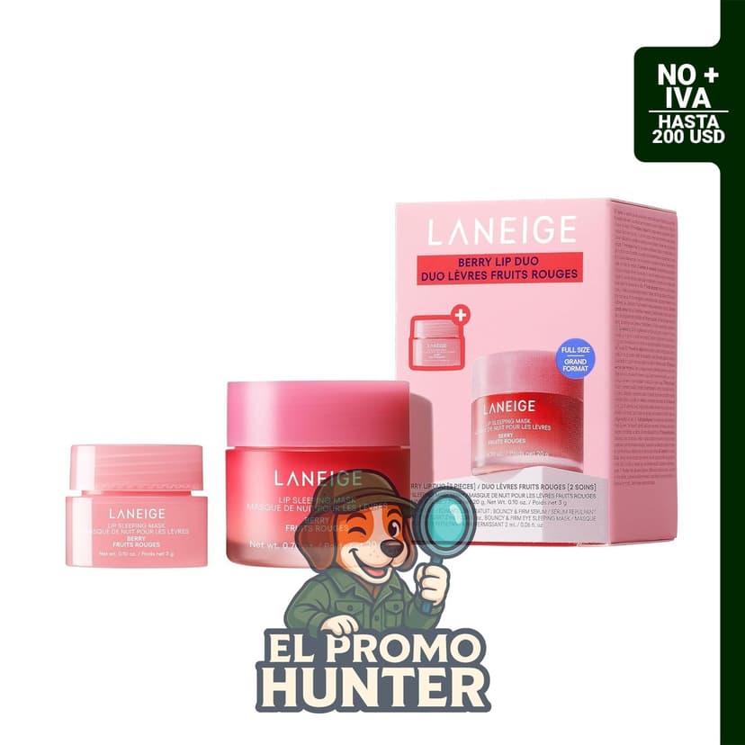 Mascarilla nocturna para labios con vitamina C, manteca de murumuru y manteca de karité.