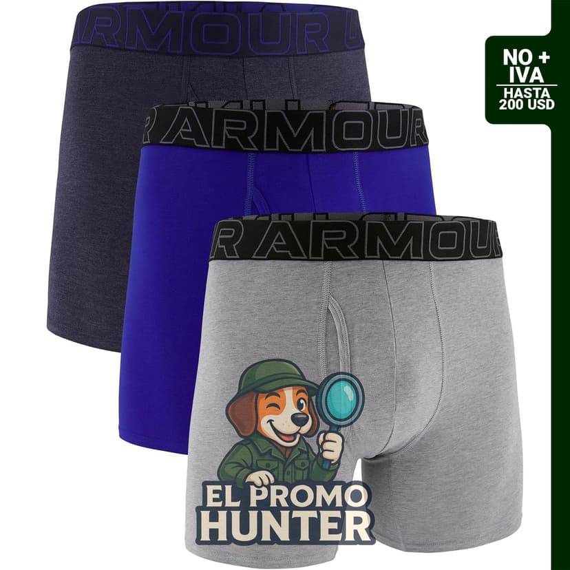 Calzoncillos tipo boxerjock Under Armour Performance Tech Mesh para hombre, entrepierna de 15,2 cm.