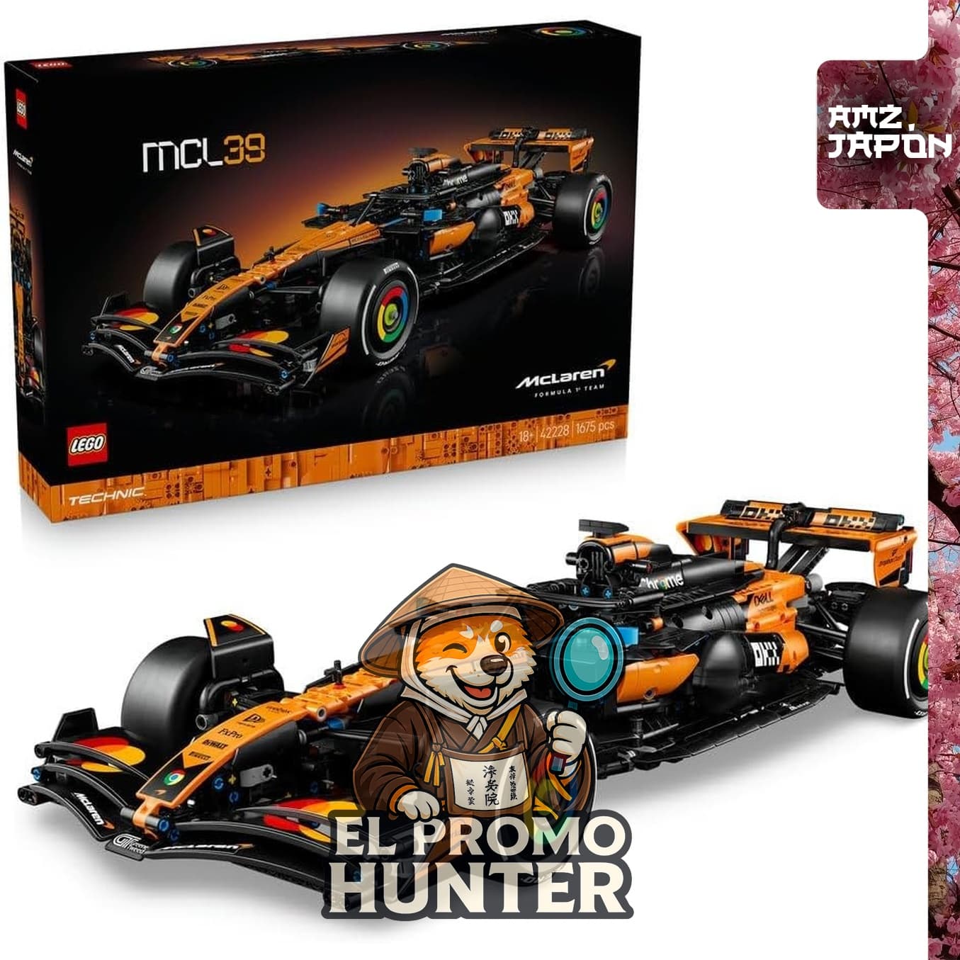 LEGO TECHNIC 42228, set de construcción de 1675 piezas para crear vehículos.