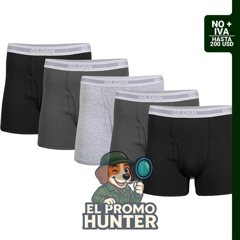Calzoncillos tipo bóxer para hombre, paquete múltiple.