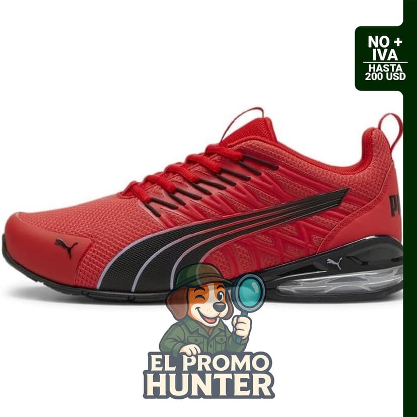 Zapatillas PUMA Voltaic Evo para hombre, talla 8.5, color azul.
