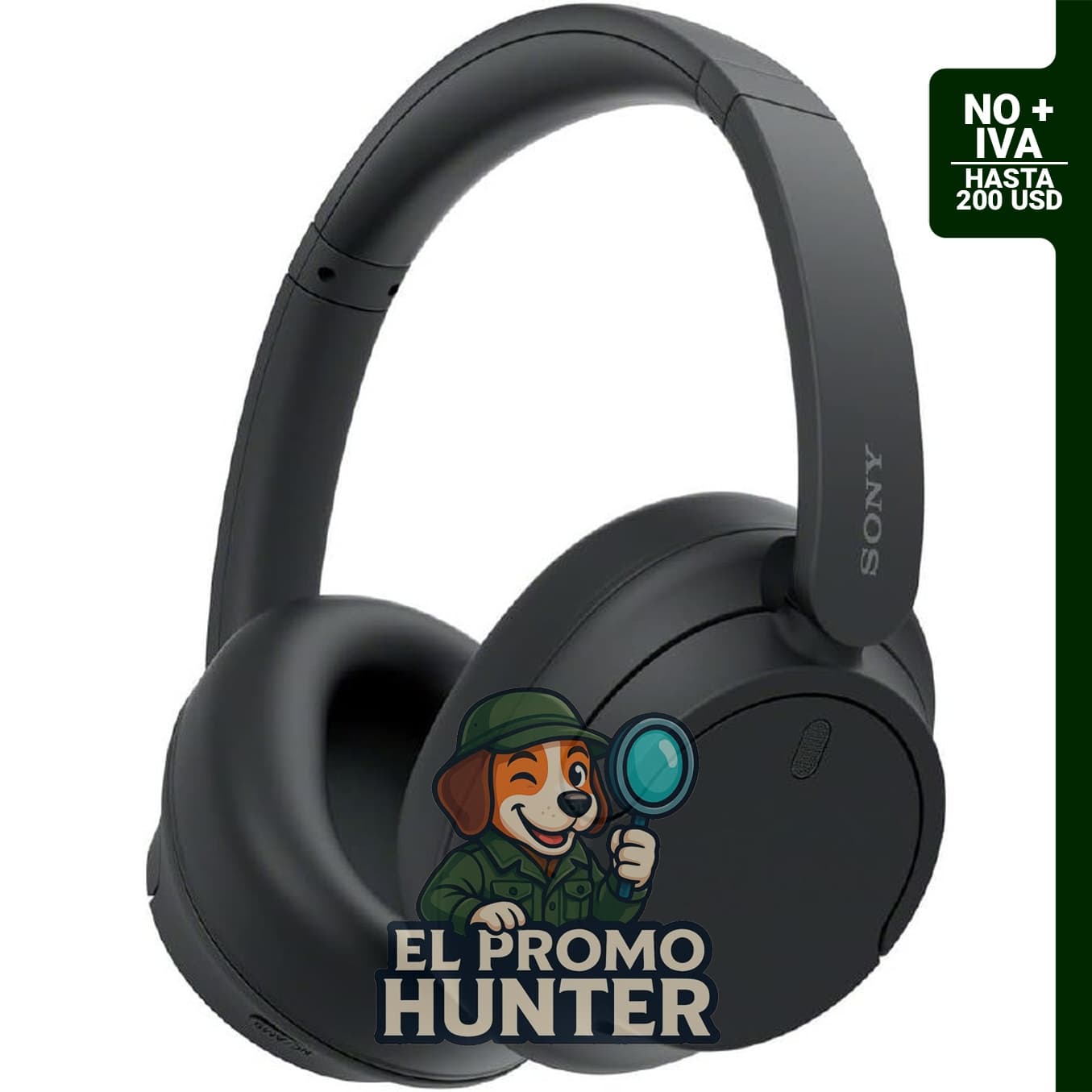 Auriculares inalámbricos Sony WH-CH720N con cancelación de ruido, Bluetooth y micrófono integrado.