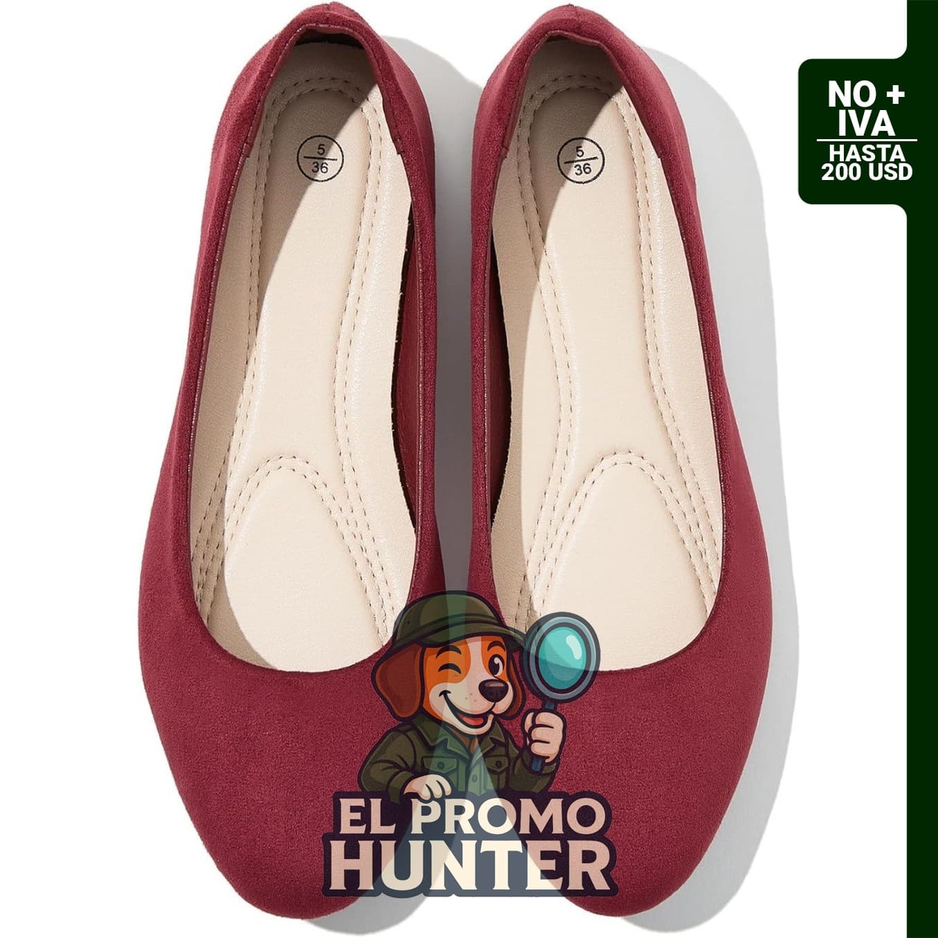 Zapatos planos de ballet negros para mujer, con punta redonda y diseño elegante.