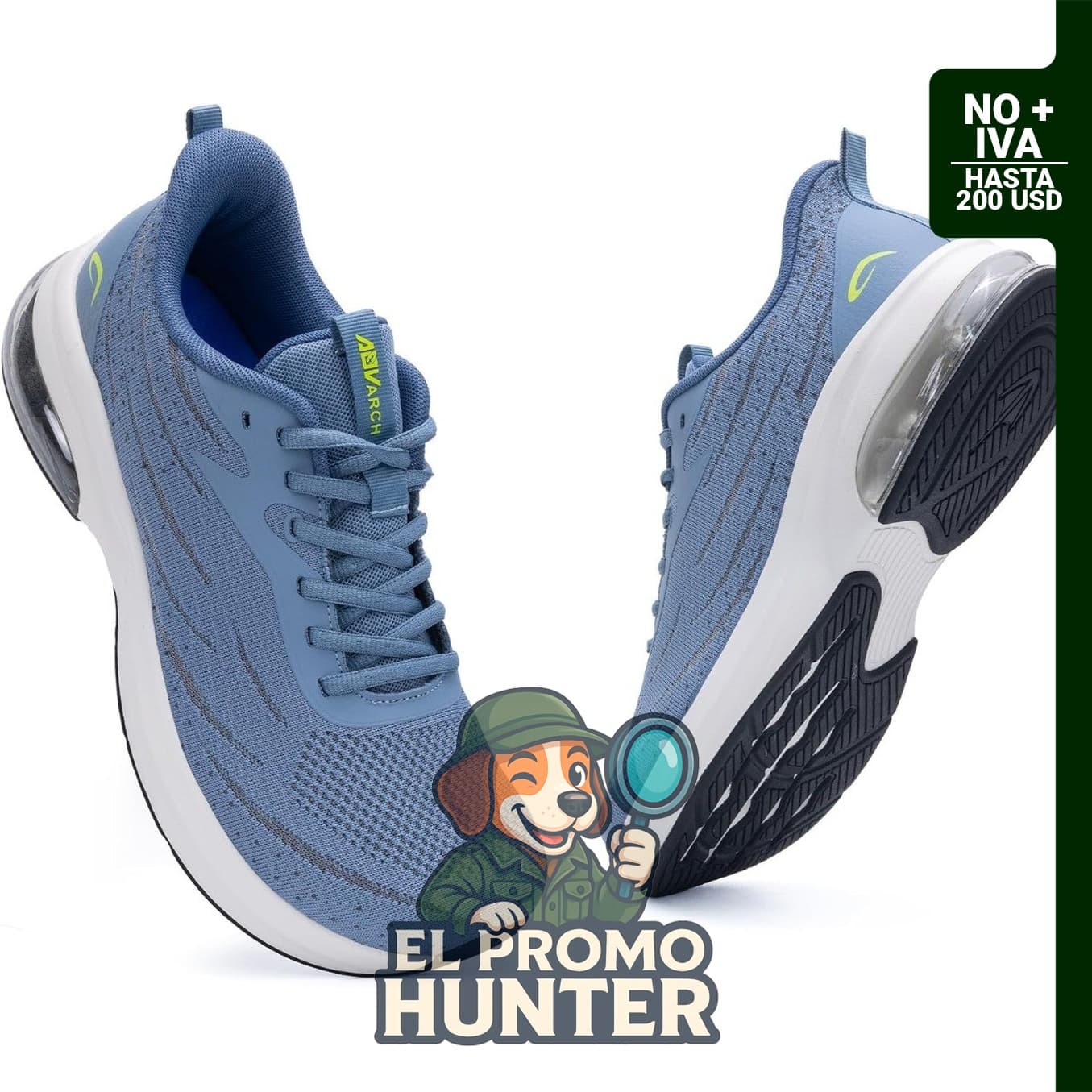 Tenis ortopédicos para caminar con puntera ancha para hombre, soporte de arco y diseño ligero.