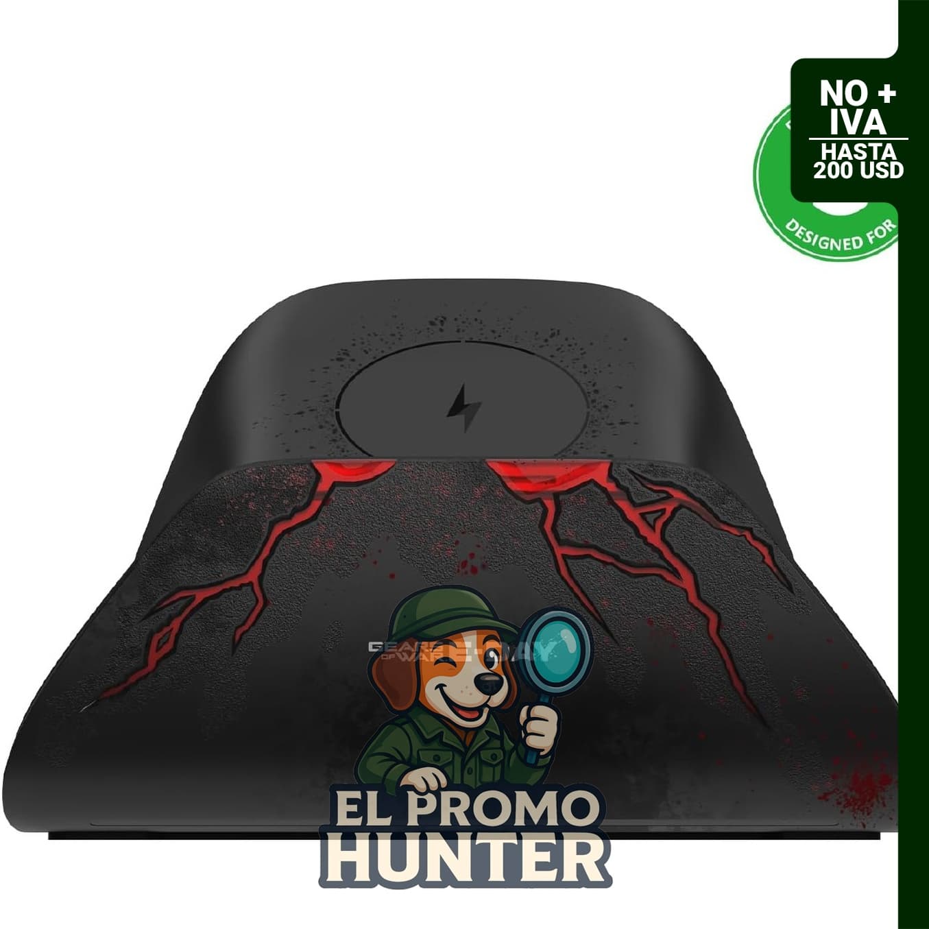 Base de carga 8BitDo Ultimate para controladores Xbox, compatible con Series X|S y One, incluye batería de 1000mAh.