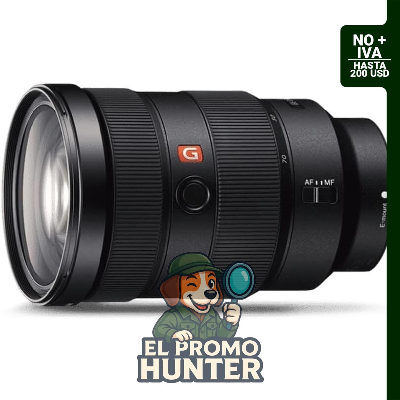 Sony FE 24-70 mm F2.8 GM Lente de zoom estándar de fotograma completo