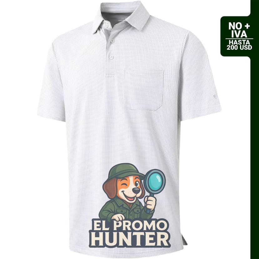 Camisa de golf Rouen para hombre, de manga corta, con tecnología de secado rápido y bolsillo.