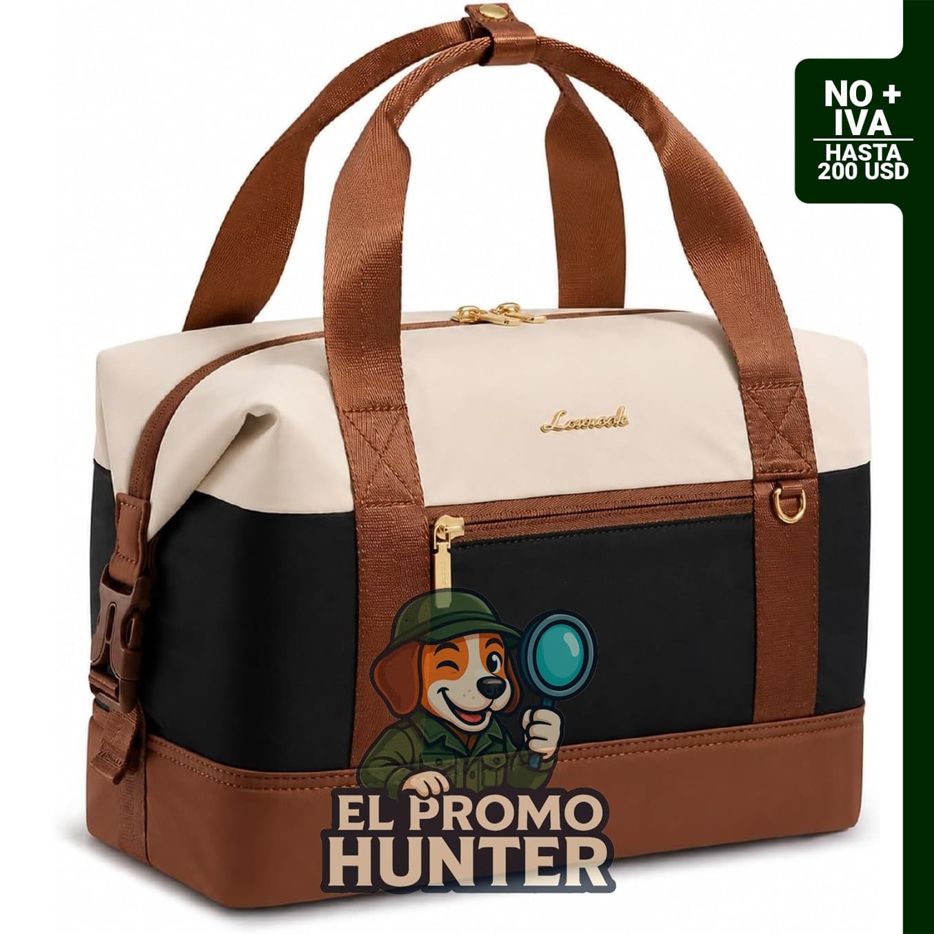 LOVEVOOK Lonchera aislada expandible, capacidad de 10L a 16L, a prueba de fugas, reutilizable.