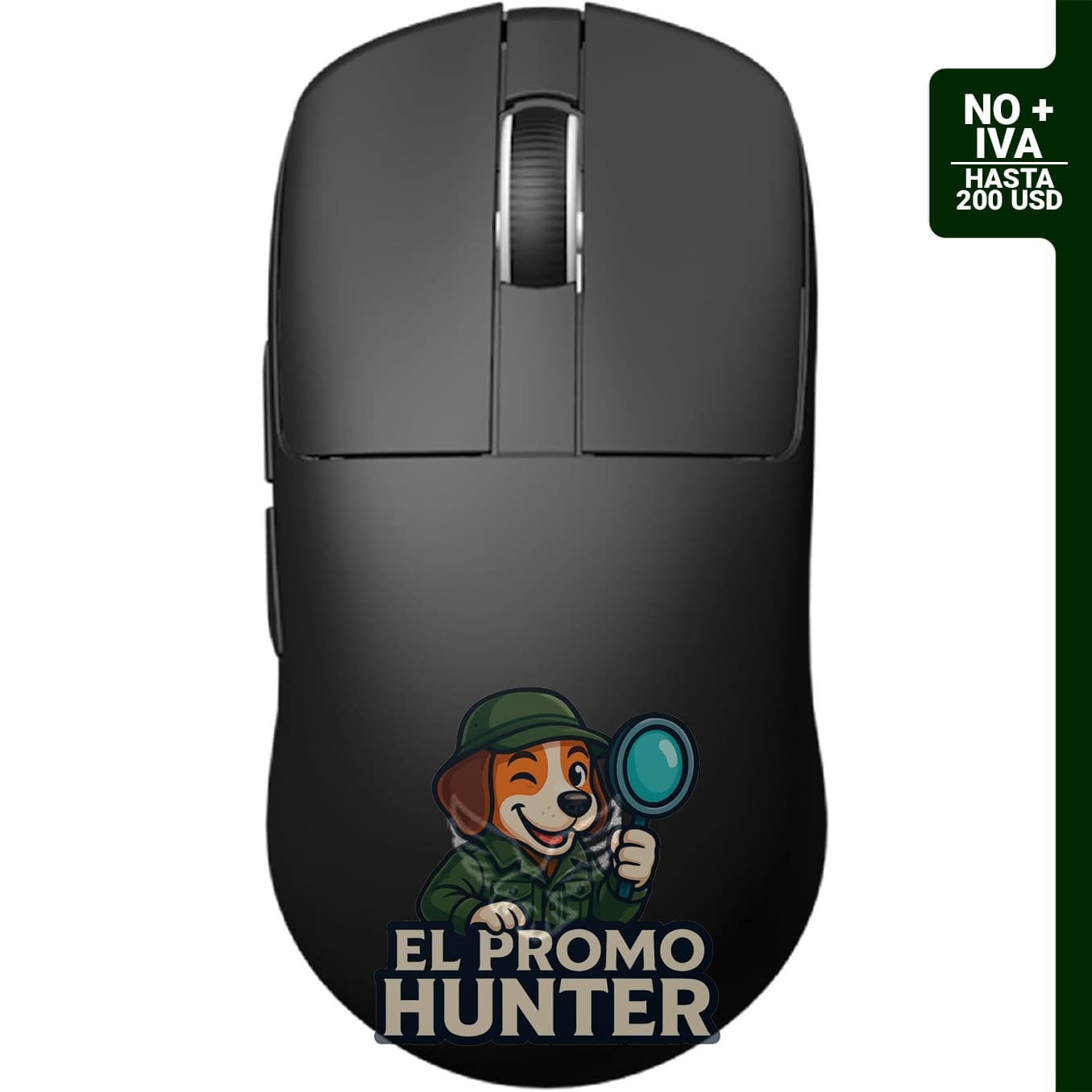ZaryMax NEO V1 Mouse inalámbrico para juegos, triple modo Bluetooth 5.0 y 2.4G, con retroiluminación RGB.