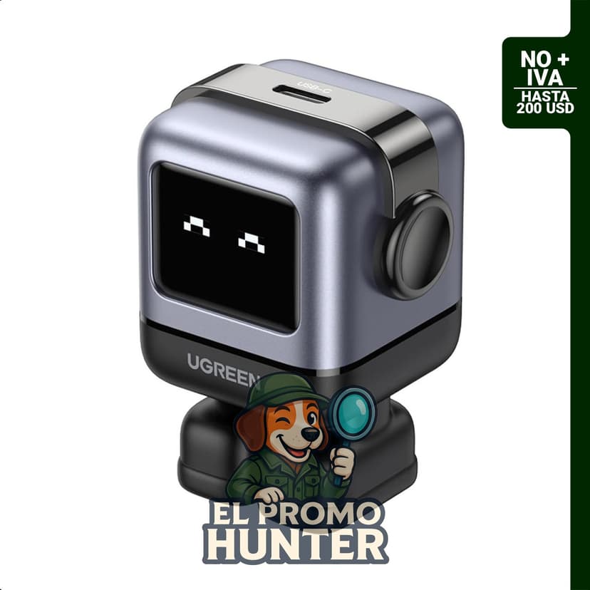 UGREEN Uno - Cargador USB C de 30 W, compatible con iPhone 17, Galaxy S25, Pixel 10, iPad y MacBook.