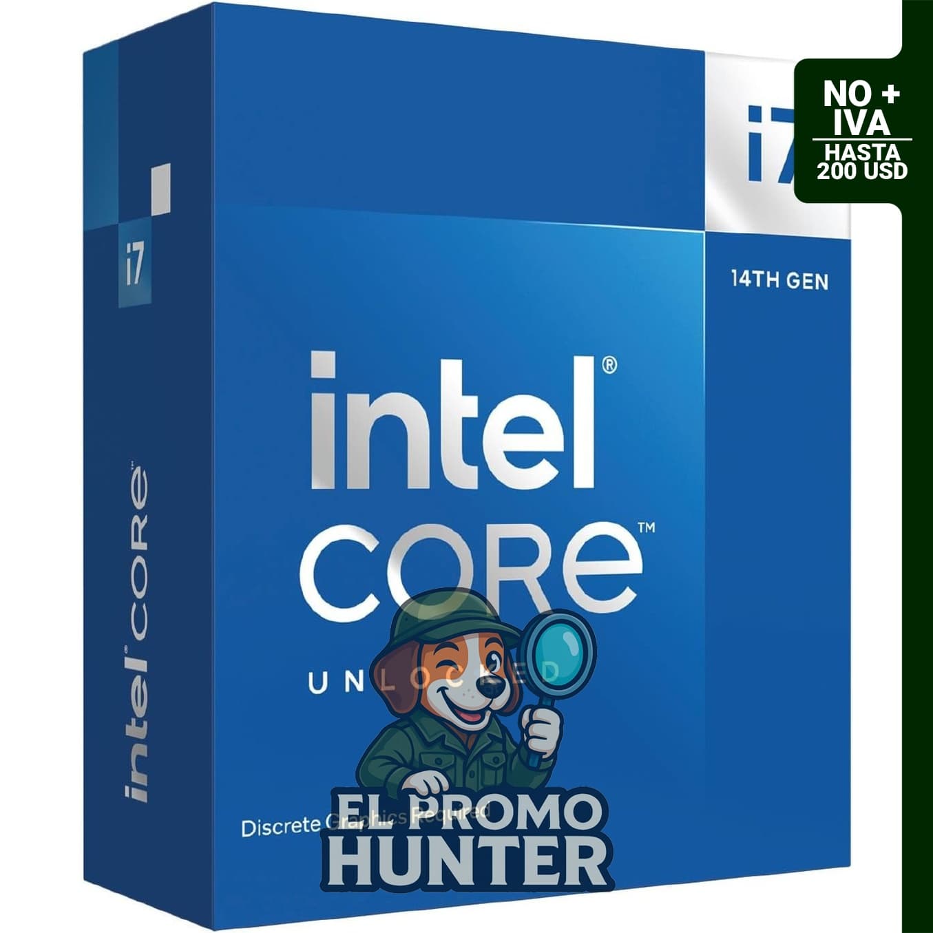 Intel® Core™ i7-14700KF procesador de escritorio para juegos con 20 núcleos (8 núcleos P y 12 núcleos E) - Desbloqueado