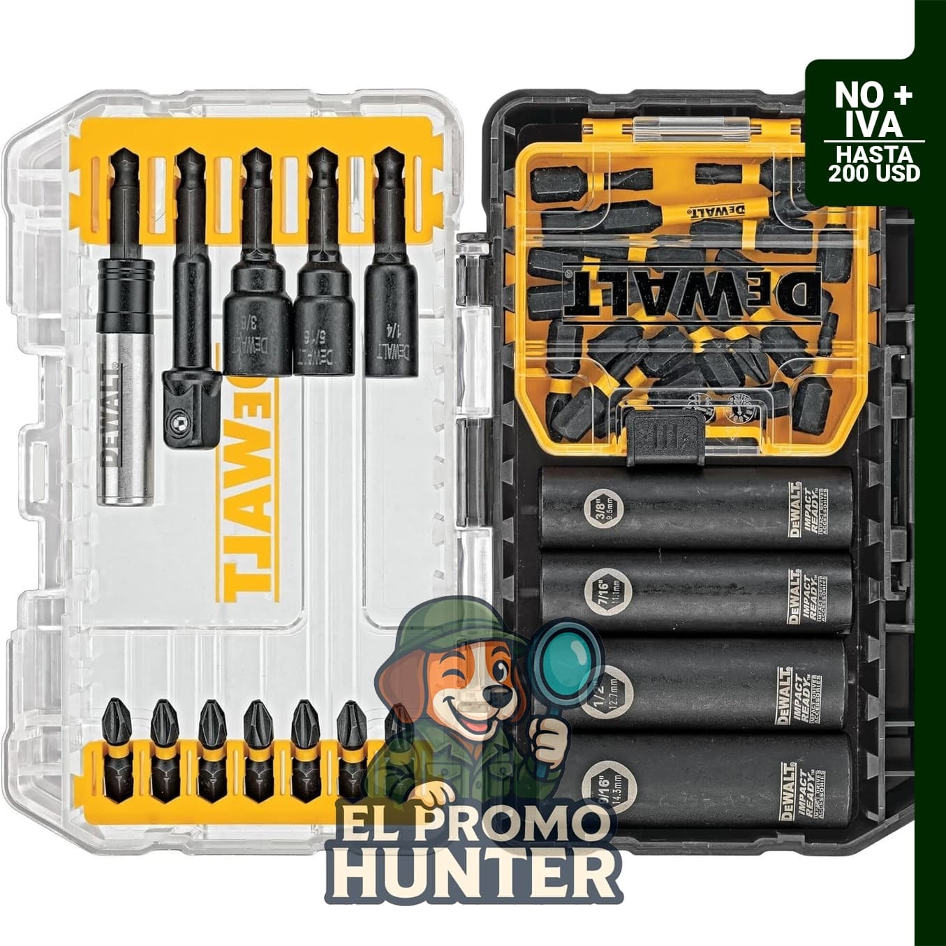 DEWALT Juego de puntas para destornillador FlexTorq, 35 piezas (DWA2T35IR)