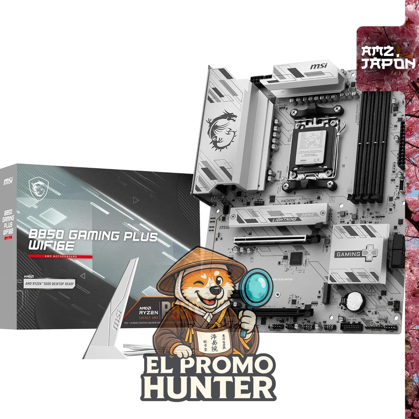 MSI B850 Gaming Plus WIFI6E Placa Base ATX