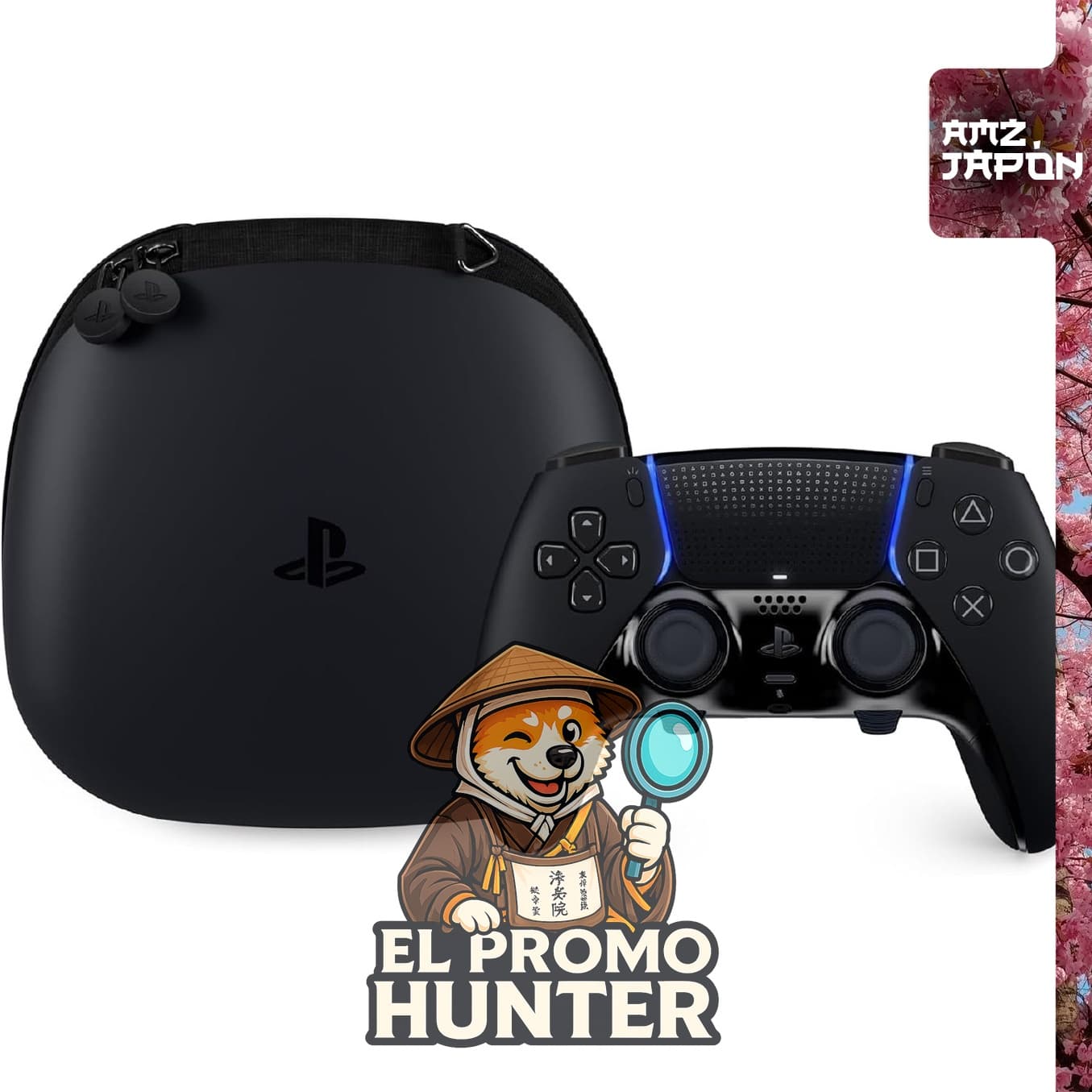 Controlador inalámbrico DualSense Edge Midnight Black (CFI-ZCP1J01) para PlayStation 5.